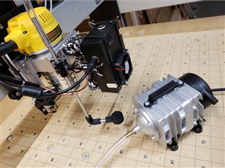 Acclaim Air Assist Nozzle Installed with Air Pump